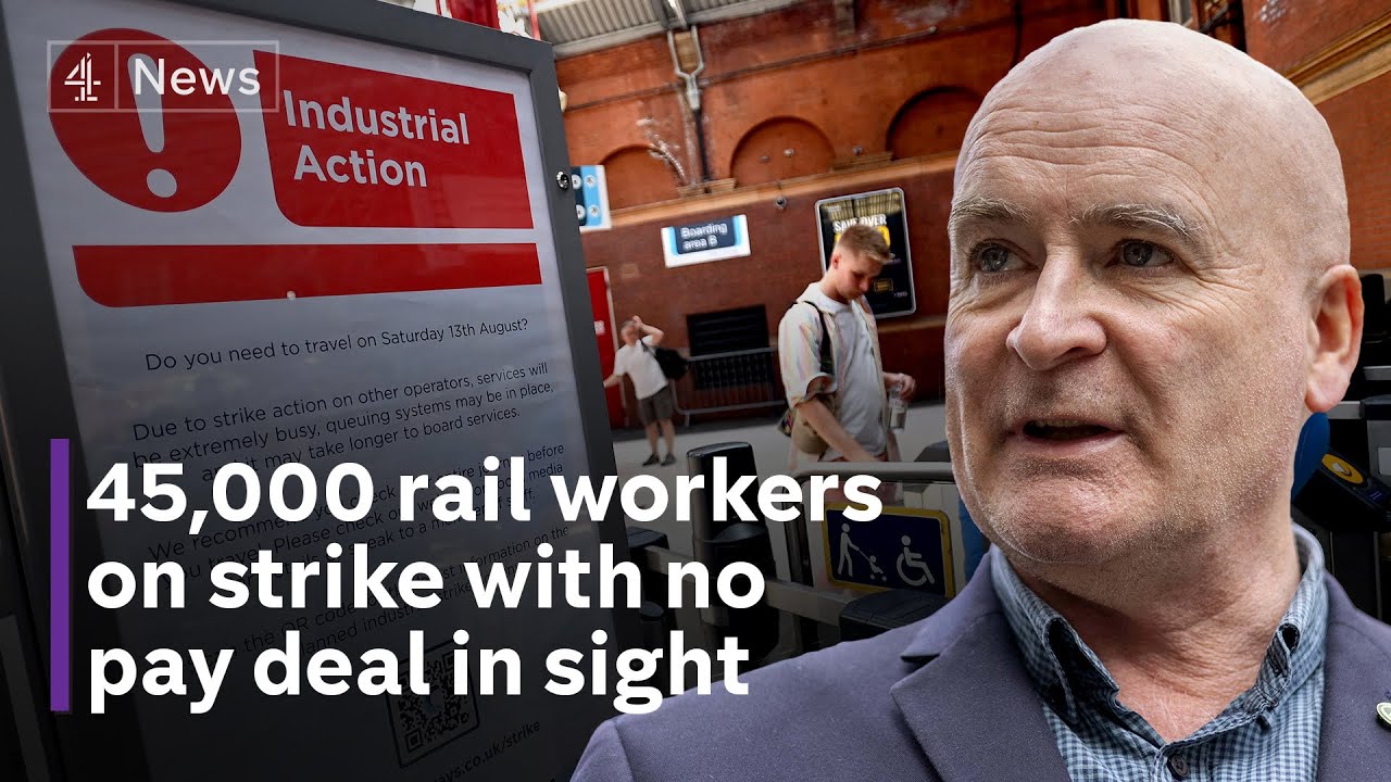 Train chaos: Strikes close half of Britain&rsquo;s railways