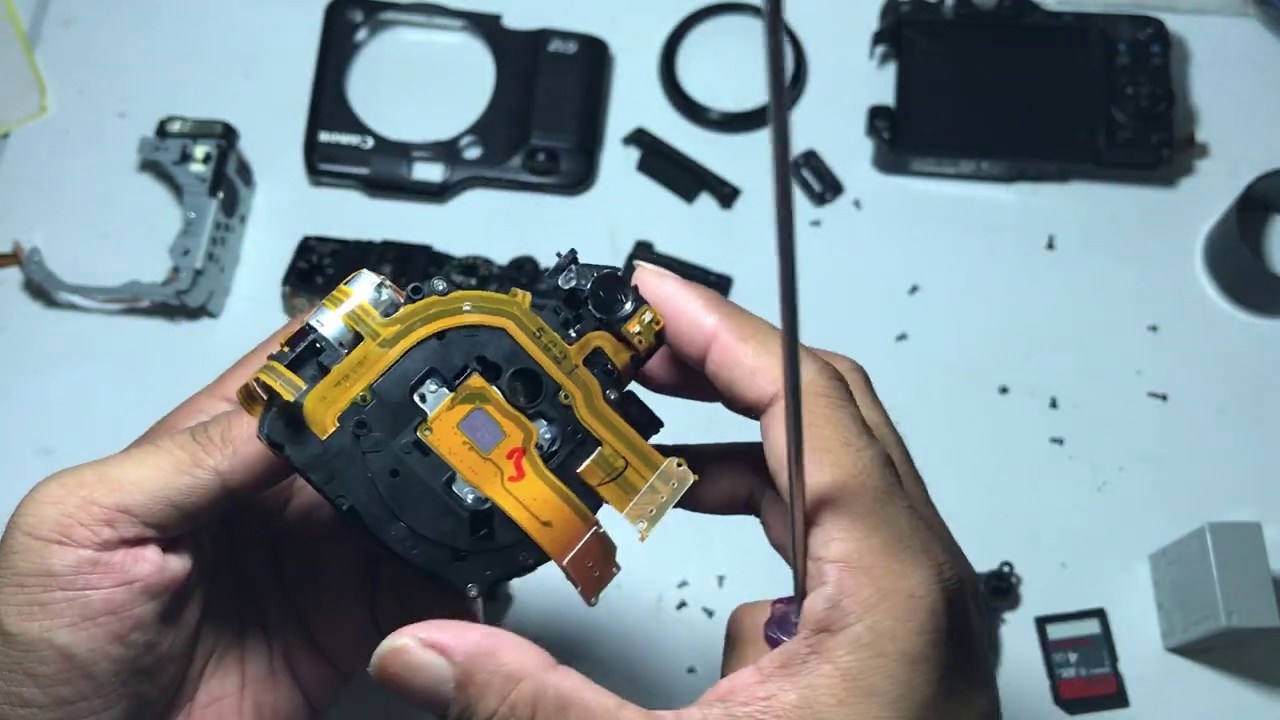 CANON G12 LENS ERROR WILL SHUT DOWN AUTOMATICALLY RESTART CAMERA