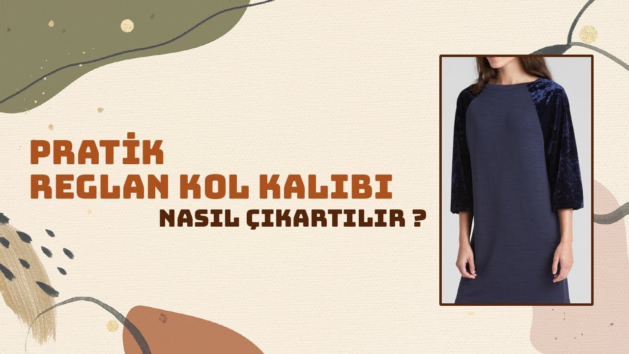 Pratik Reglan Kol Kalıbı Çıkarma || Modelistlik Dersleri #sewing