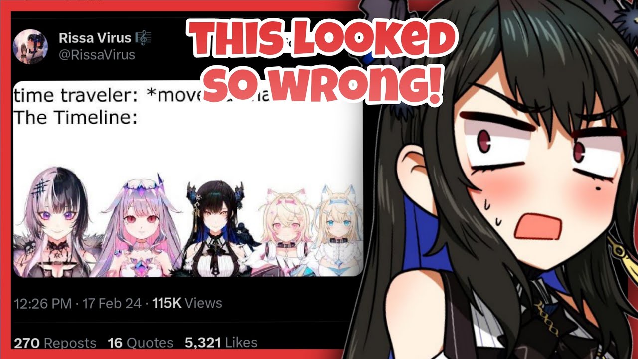 Nerissa's reaction to the cursed Advent switched eyes