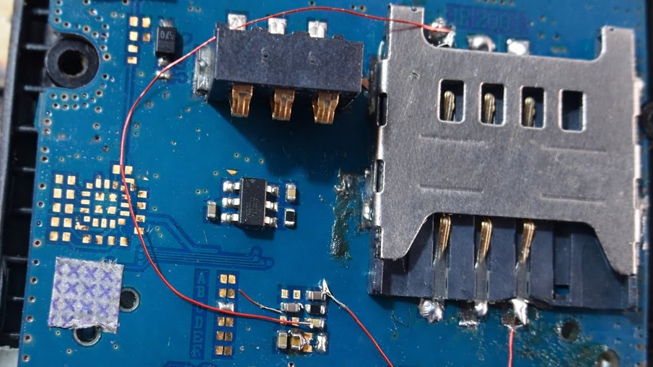 Samsung E1200T Insert Sim Solution