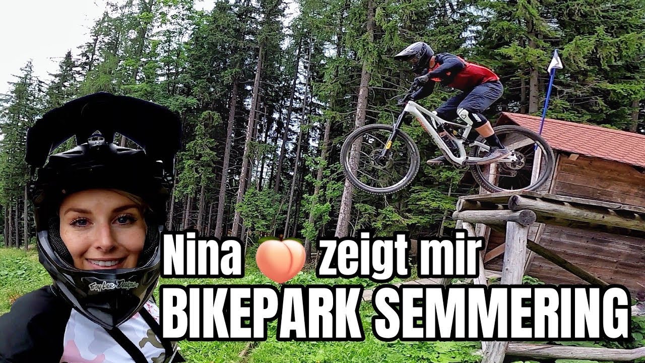 BIKEPARK SEMMERING 2021 - Downhill Freeride & Airline + Drop übersendet 😖 | Nina's🍑 Favourite Trails
