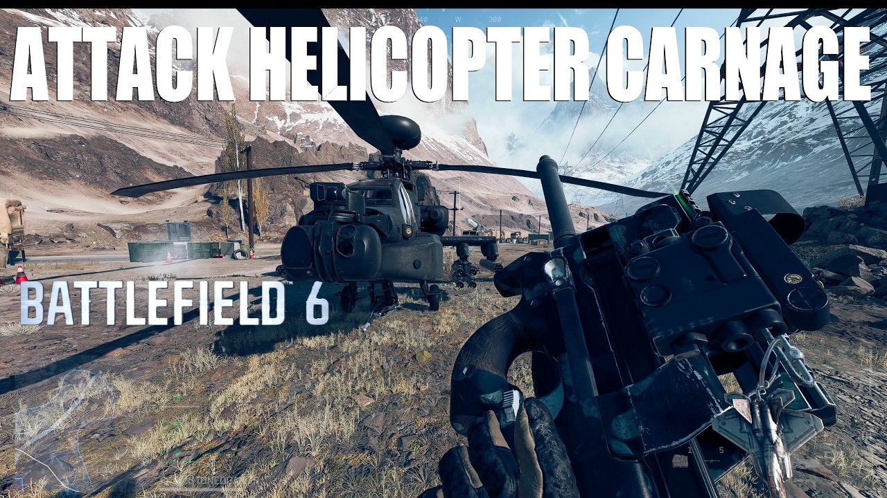 Attack Heli 58 kills High Damage Heavy Rockets Liberation Peak