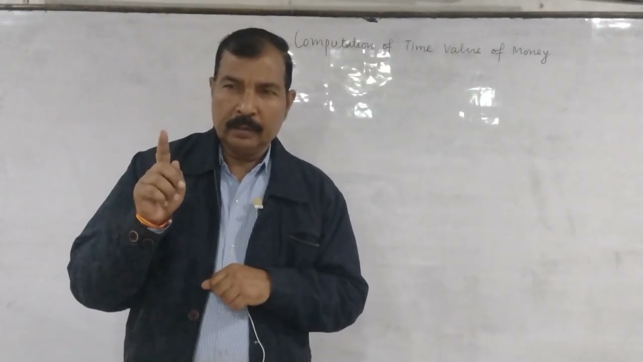 Time Value of money-Lecture 2-NET/JRF