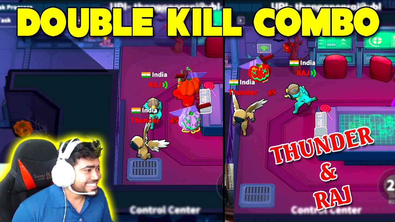 THUNDER and RAJ Combo for the First time || ALL Double Kills