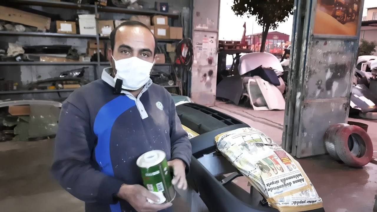 DOBLO SIFIR TAMPON PLASTİK ASTAR UYGULAMA