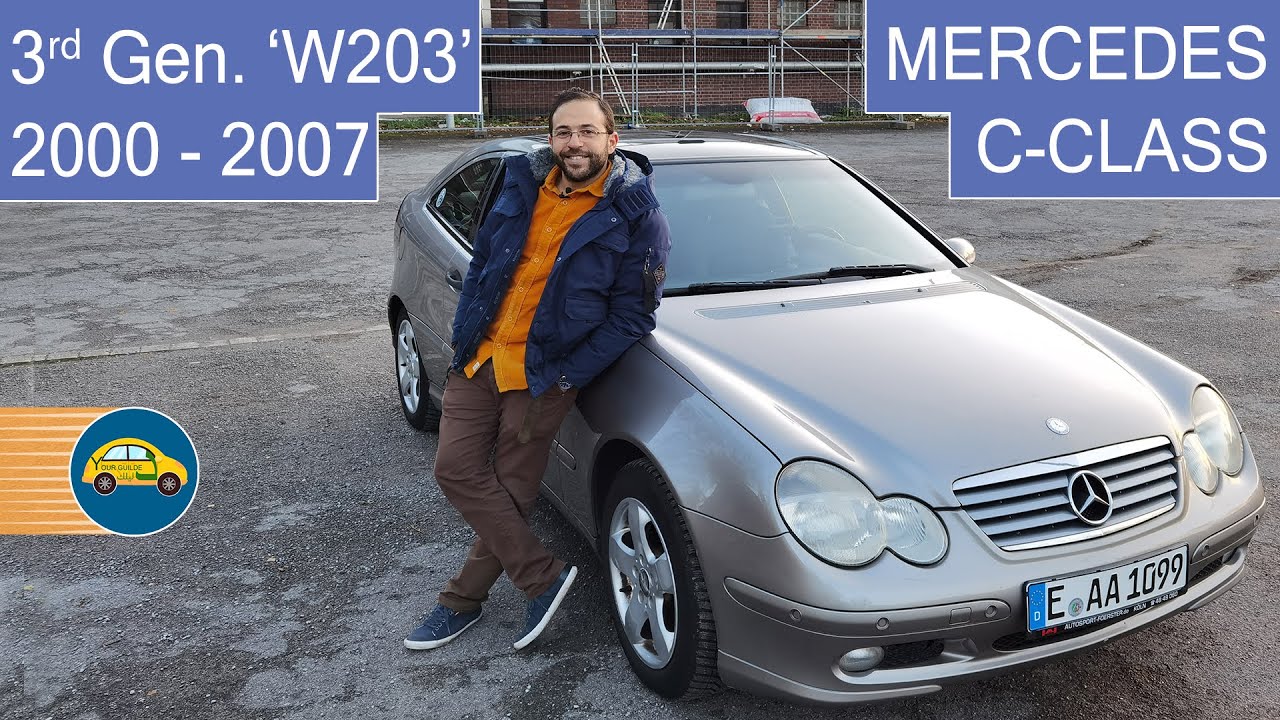 Mercedes C Class Coupe W'203' مرسيدس إس كلاس 'العيون' كوبيه مرفهه شبه رياضيه