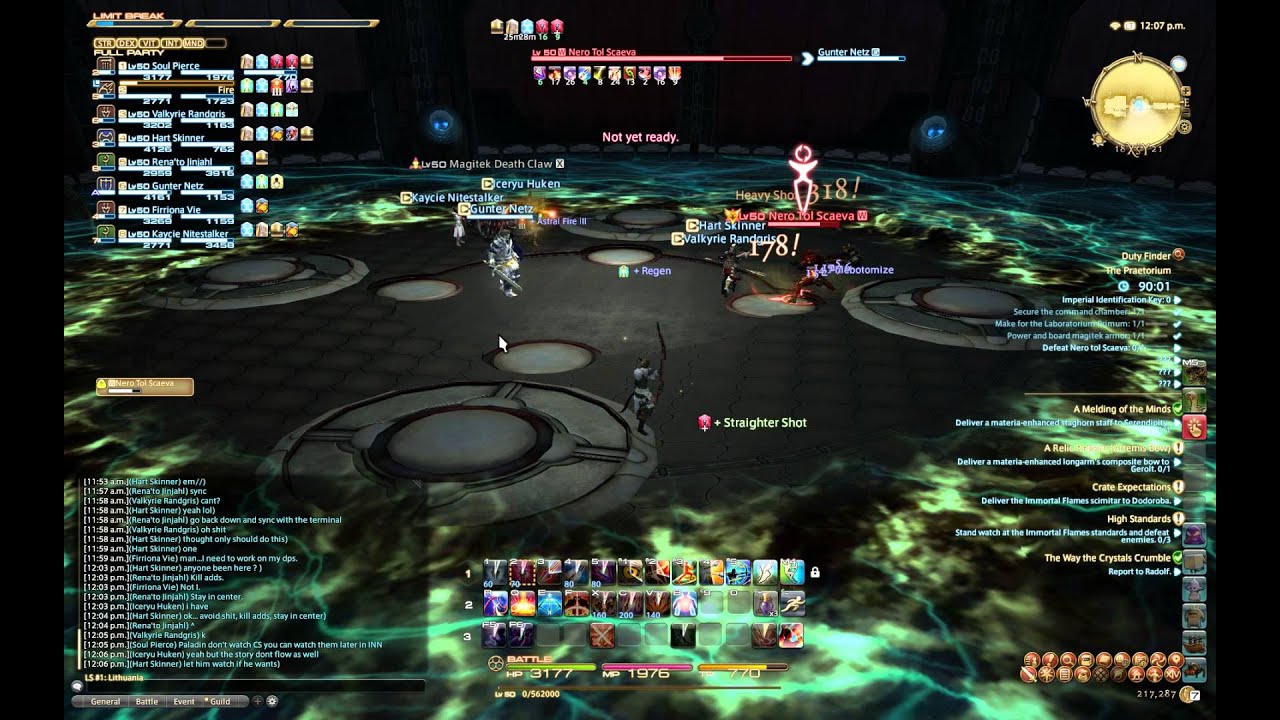 FFXIV:ARR - OST - Nero tol Scaeva boss (The Praetorium)