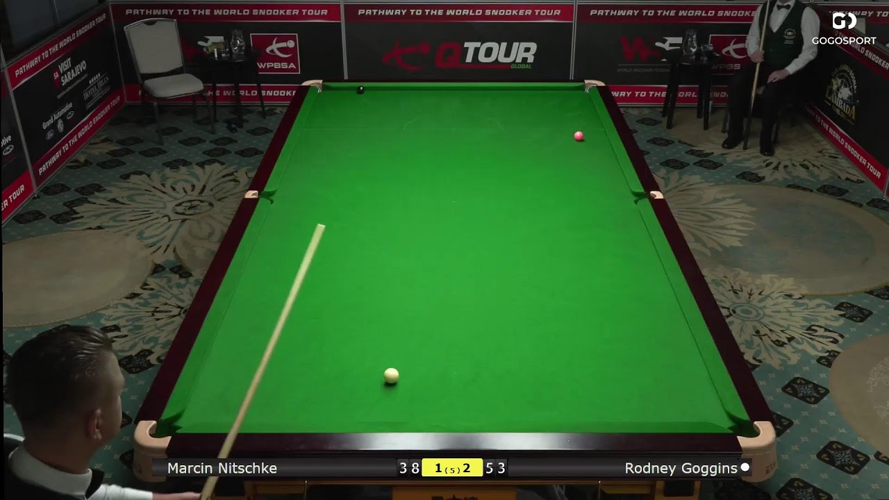 European Snooker Championships - Men Groups: Marcin Nitschke vs Rodney Goggins