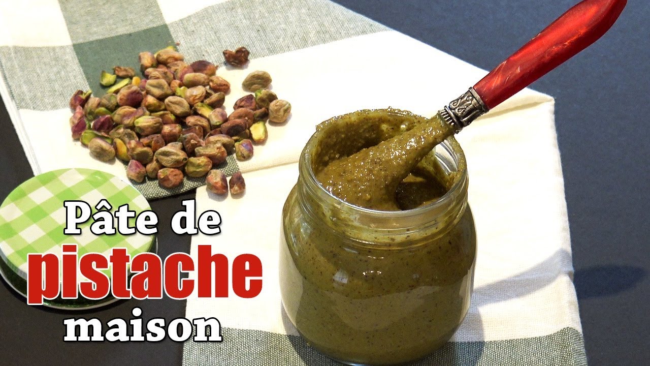 Pâte de pistache maison facile et rapide (la meilleure)