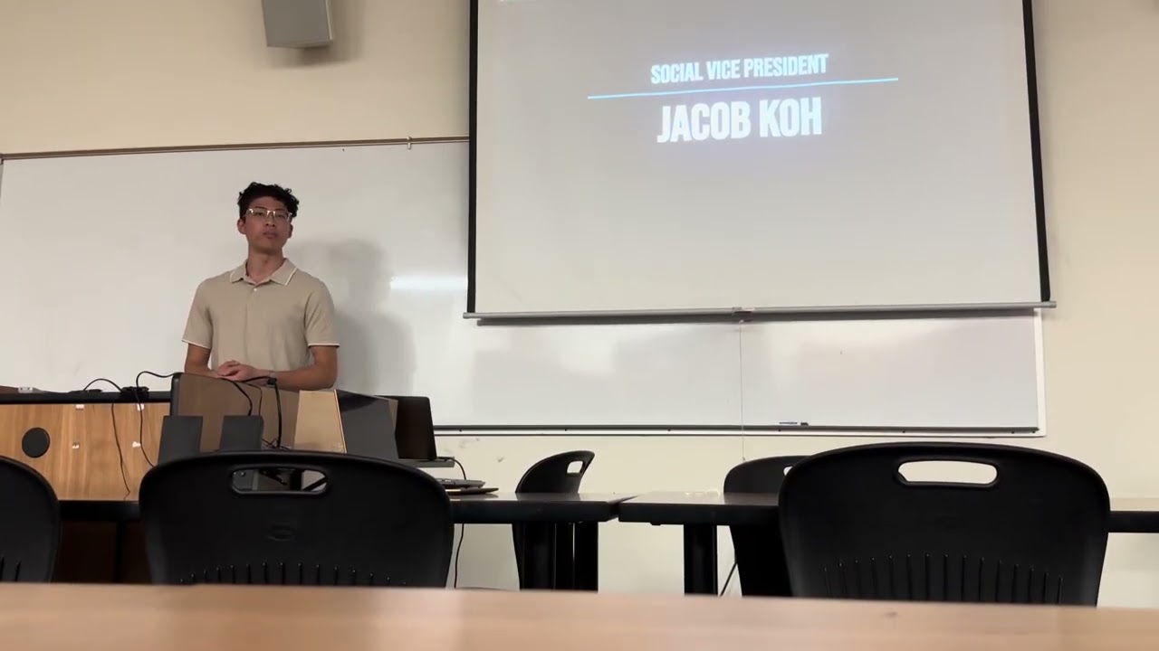 PMC Election 2026: Social Vice President - Jacob Koh