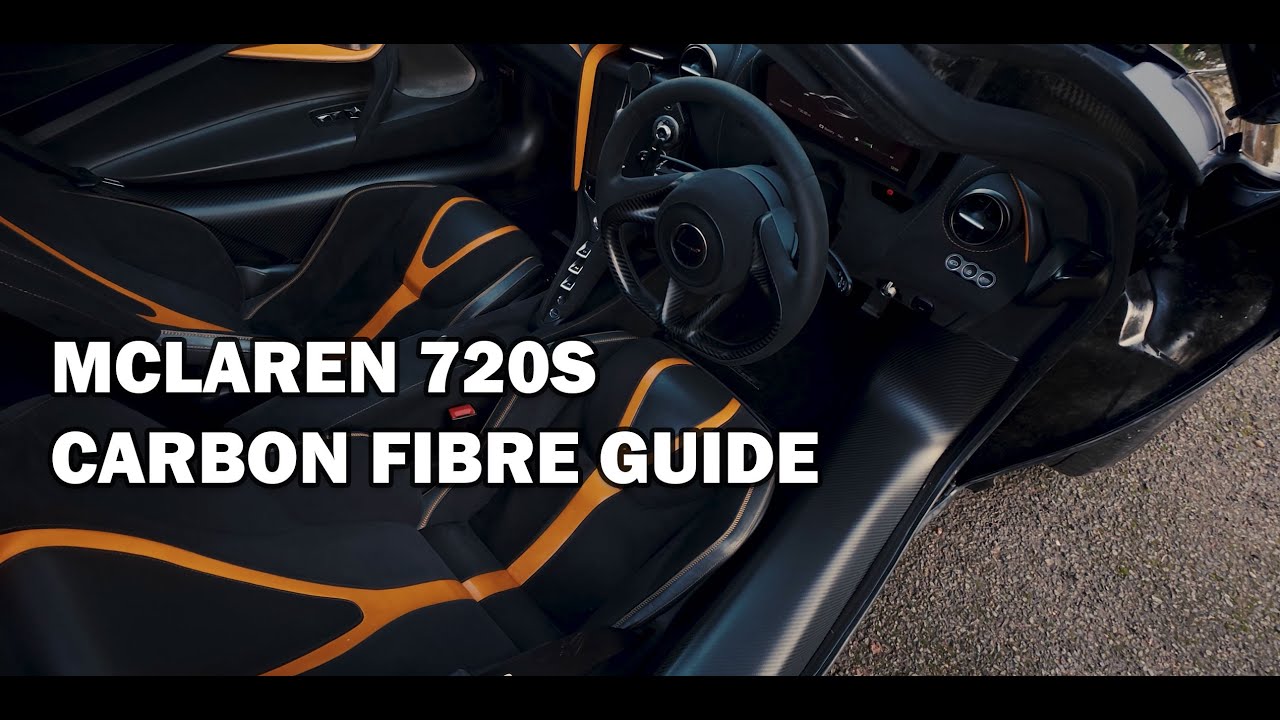 Направляющая из углеволокна для McLaren 720S