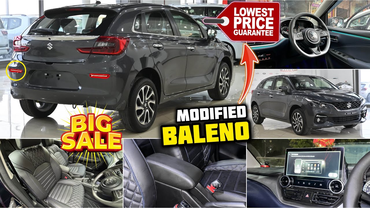 2024 Baleno Sigma Base to Top Modification ✅ Baleno Base Model Modified To Top ✅