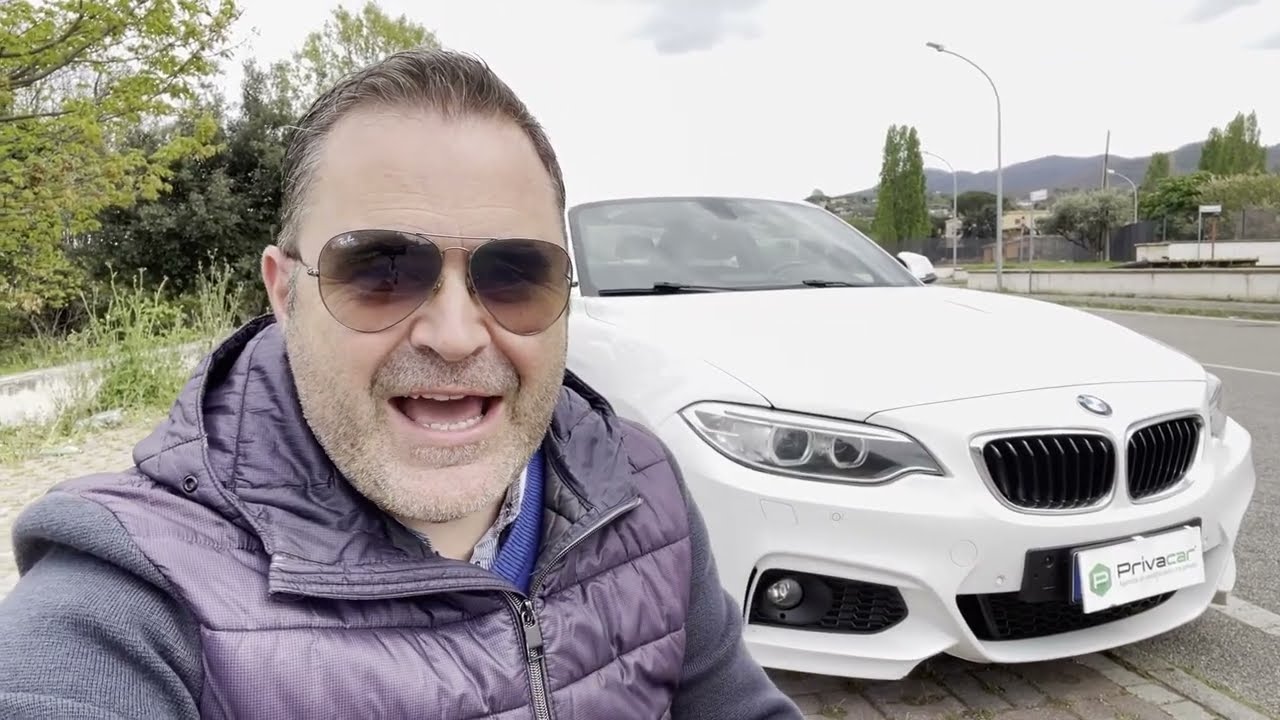 BMW 218d Coupé Msport automatica Unico Proprietario del 2014 Privacar