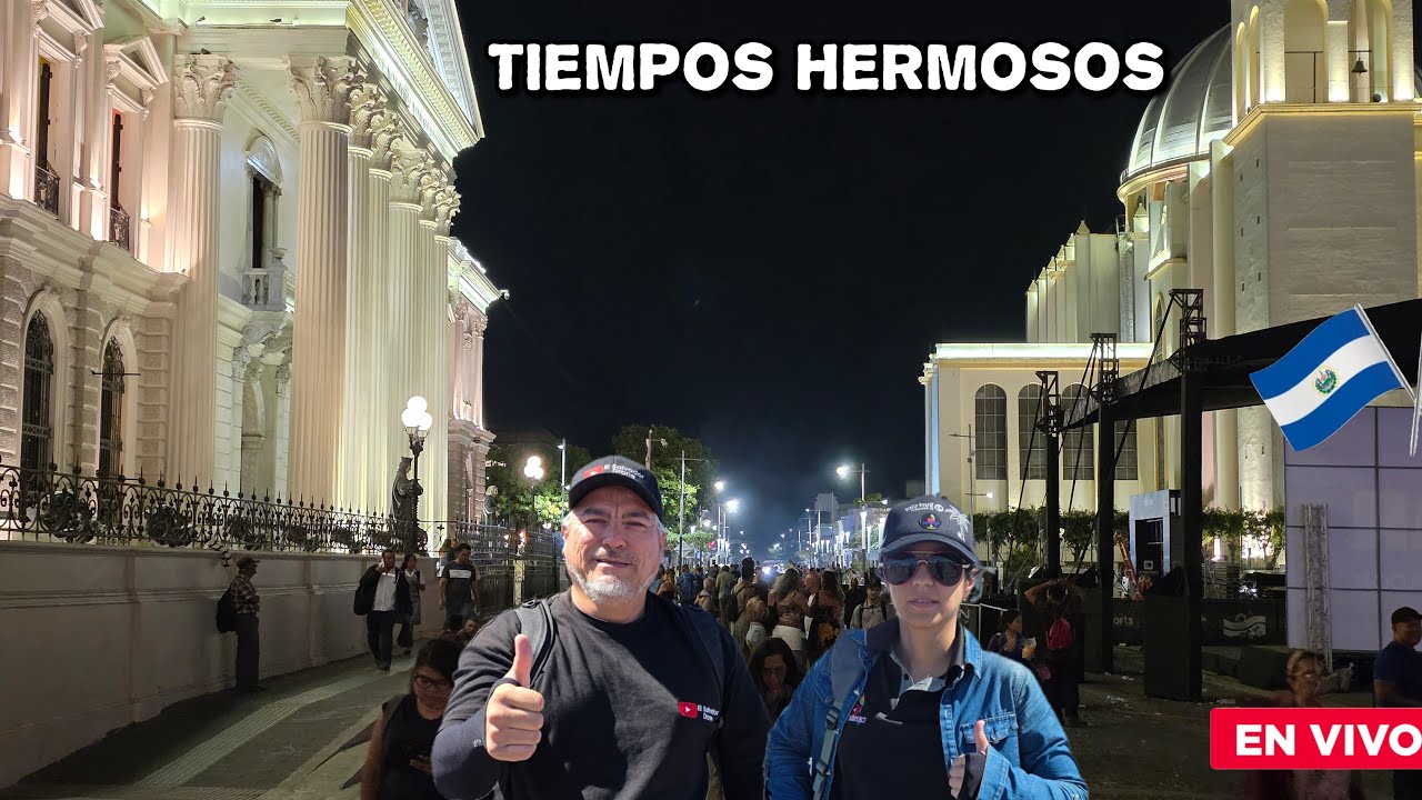 DISFRUTA EL CENTRO HISTÓRICO NOCHE MÁGICA #elsalvador