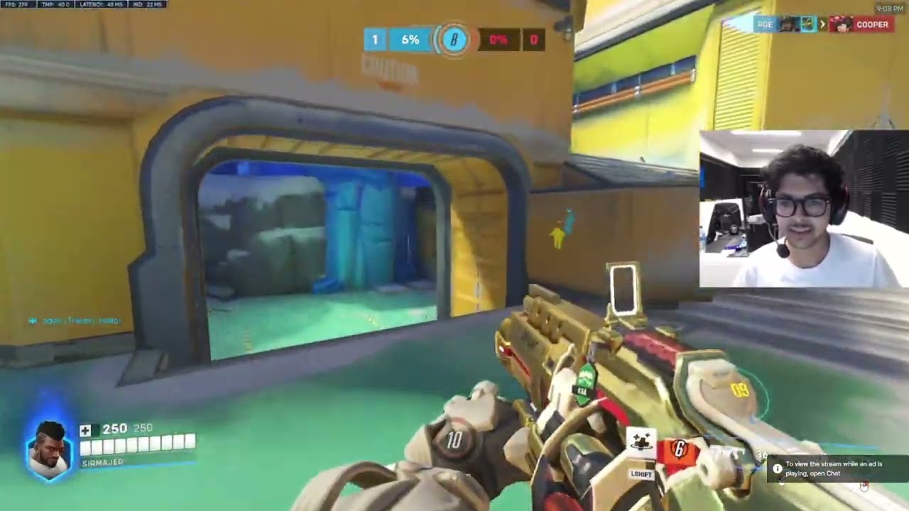 SirMajed Kiriko and Baptiste pov with PGE Cassidy POTG
