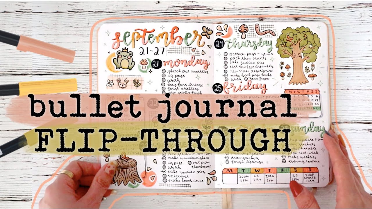 2020 bujo flip-through | a year in my bullet journal ⭐️