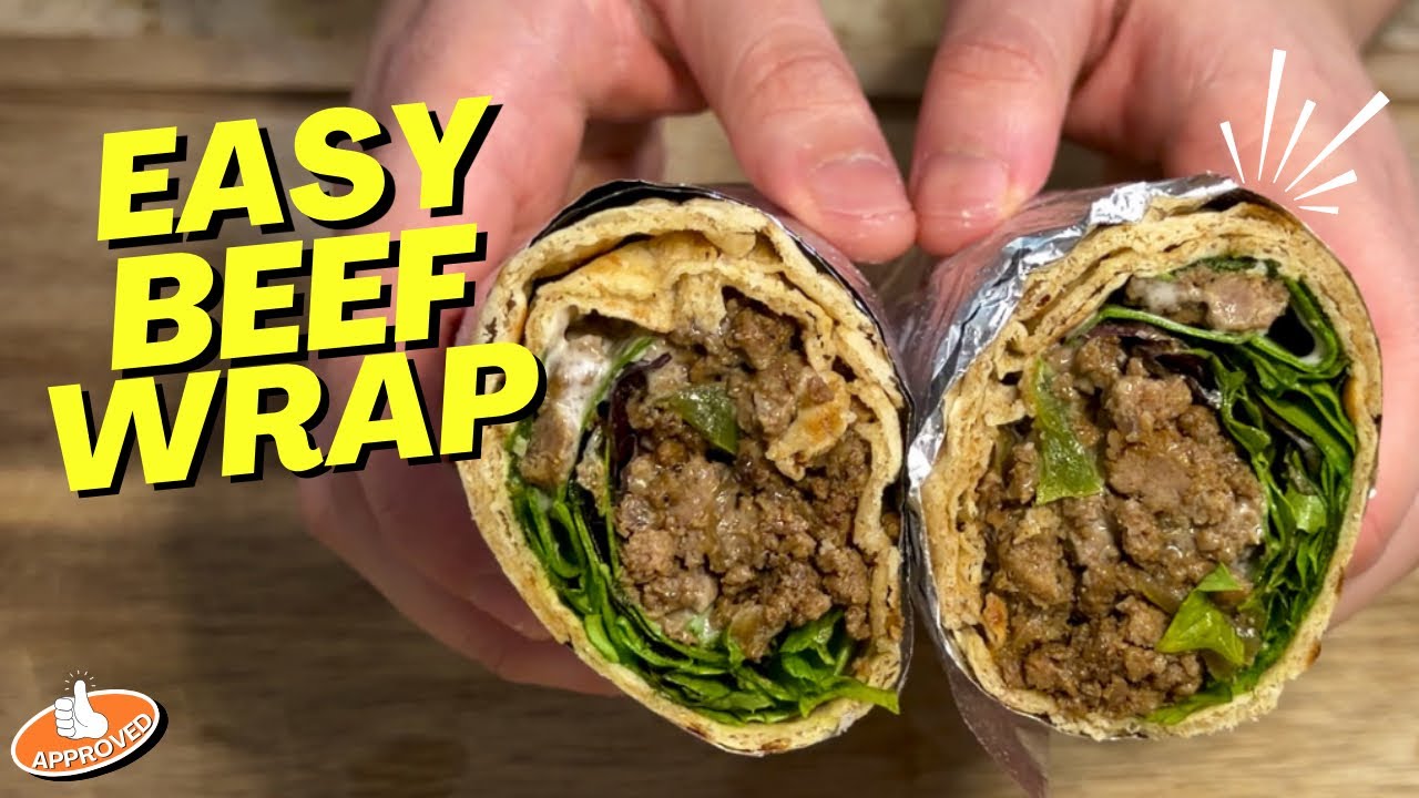 Easy Ground Beef Wrap | Quick Home-Style Meal