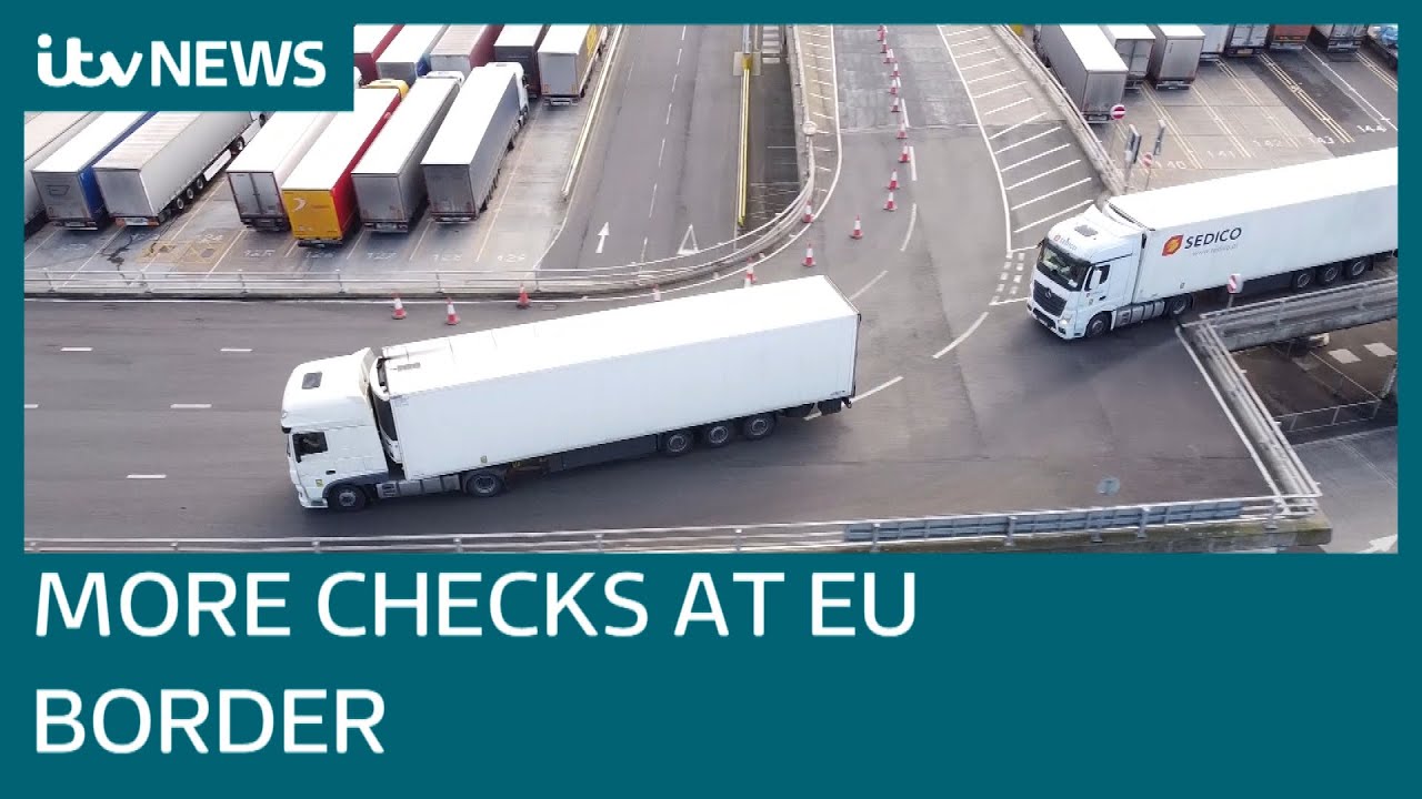 New biometric checks at EU border in Dover will cause 'miles of traffic jams' | ITV News