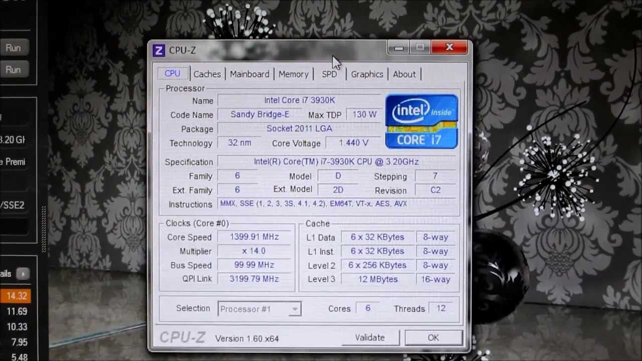 Asus Rampage IV Extreme & Intel i7 3930K 5GHz Cinebench Run