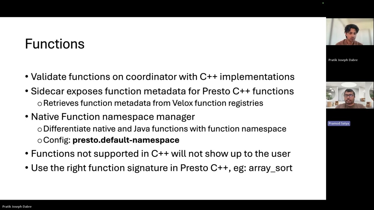 Enhancing Presto C++ with sidecar