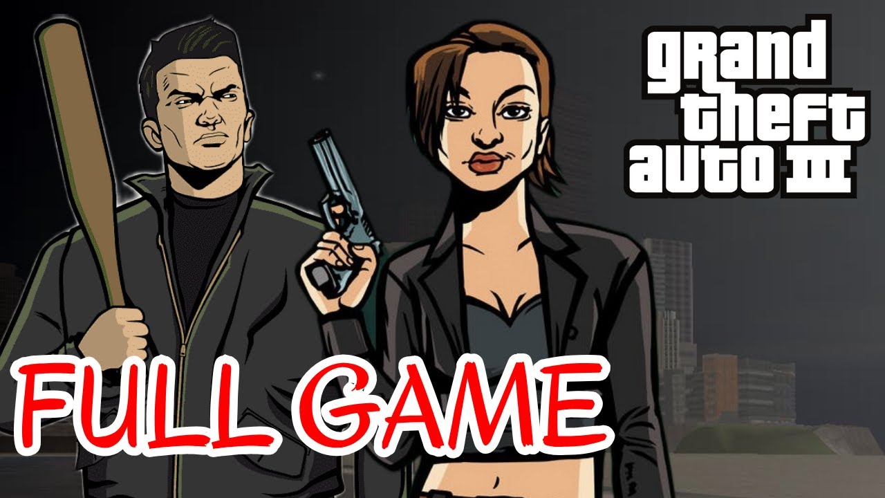GTA 3 - Full Game Walkthrough in 4K (No Commentary)