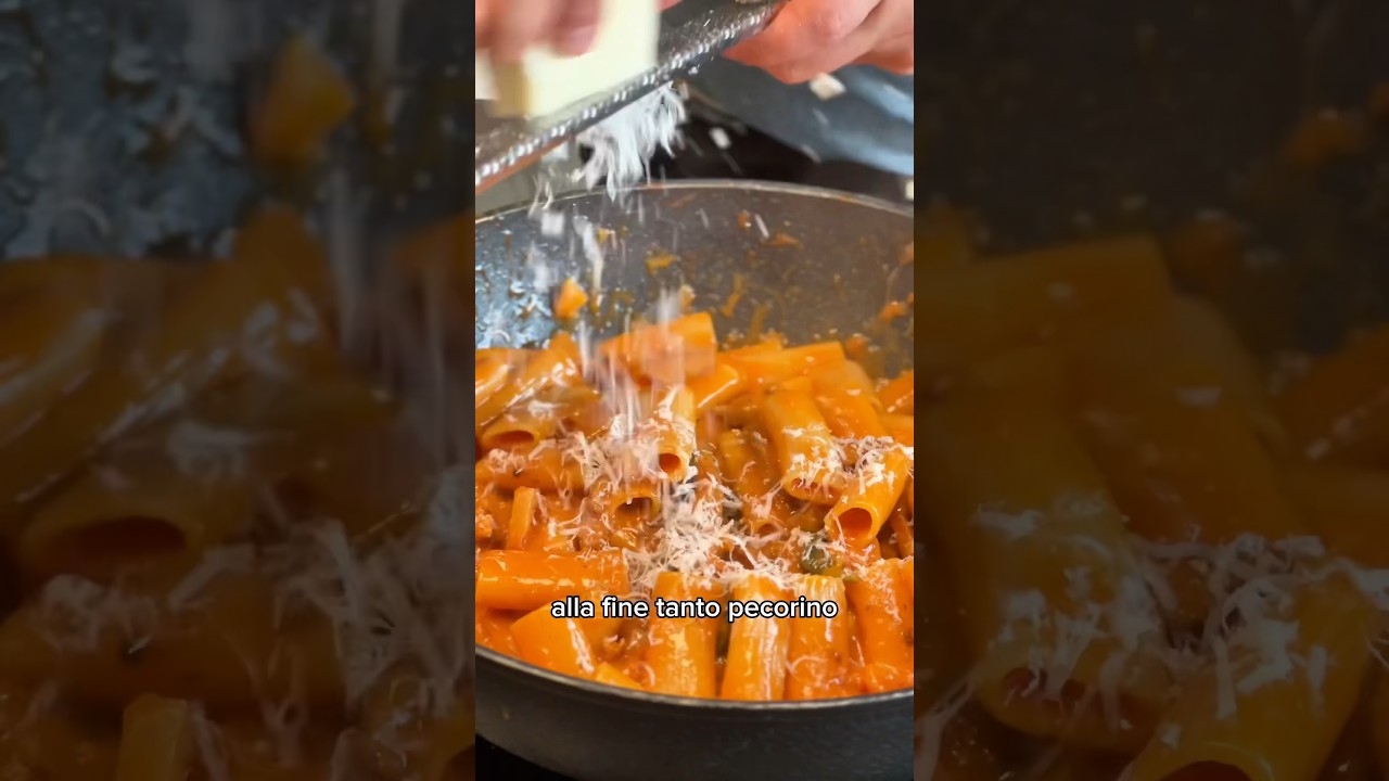 La vera pasta zozzona de roma!🤤 #ricette #pasta #zozzona #cibo #ricette #cucina #piattiitaliani