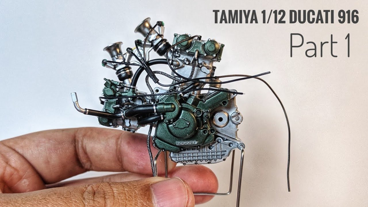 How to build TAMIYA 1/12 Ducati 916 - PART 1