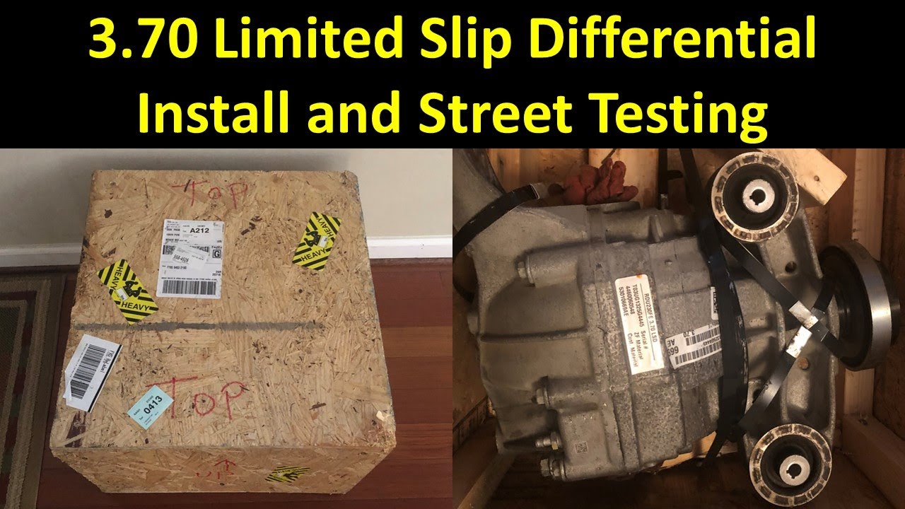 3.70 Limited Slip Differential (LSD) install, first impressions, and 0-60 pulls.
