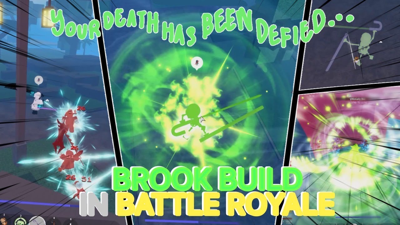 (GPO) Using the Brook Build in battle royale.. | 11.1k DMG Victory
