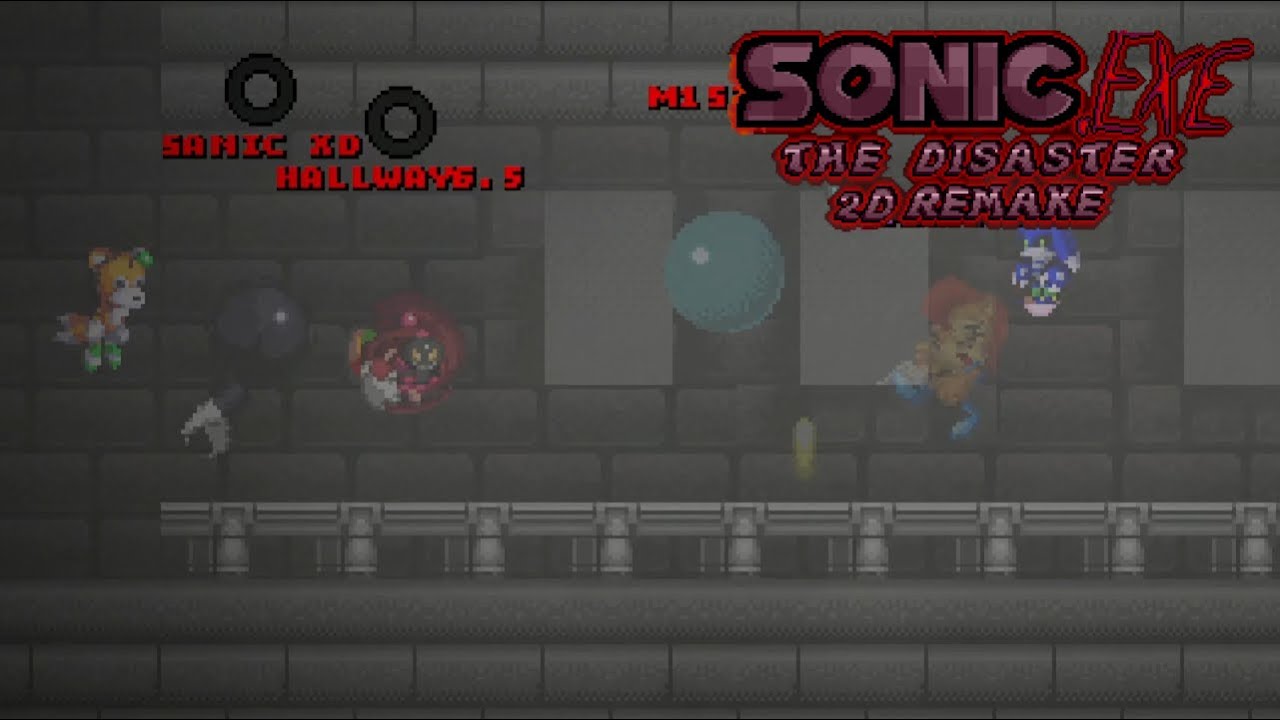 Sonic.exe The Disaster 2D Remake moments-What a nightmare for character's that can't spindash