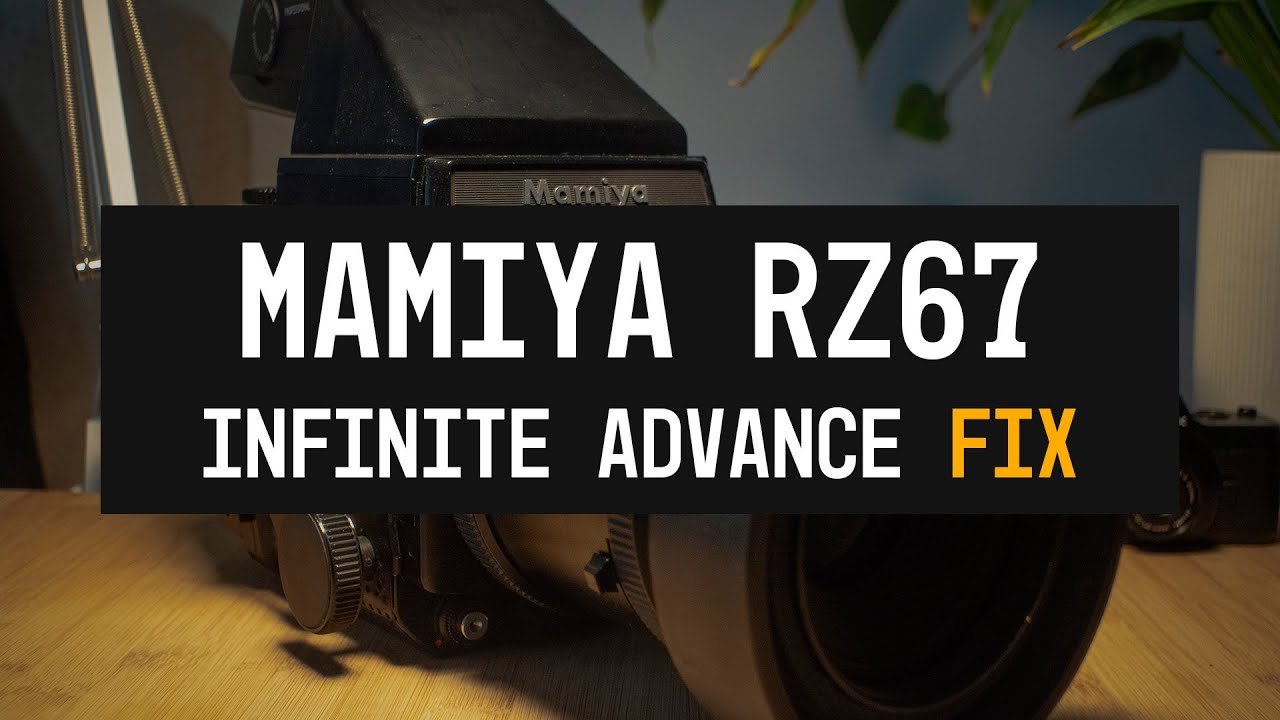 Mamiya RB67/RZ67 Shutter fix/Infinite advance - How I bought a Mamiya RZ67 for 550$