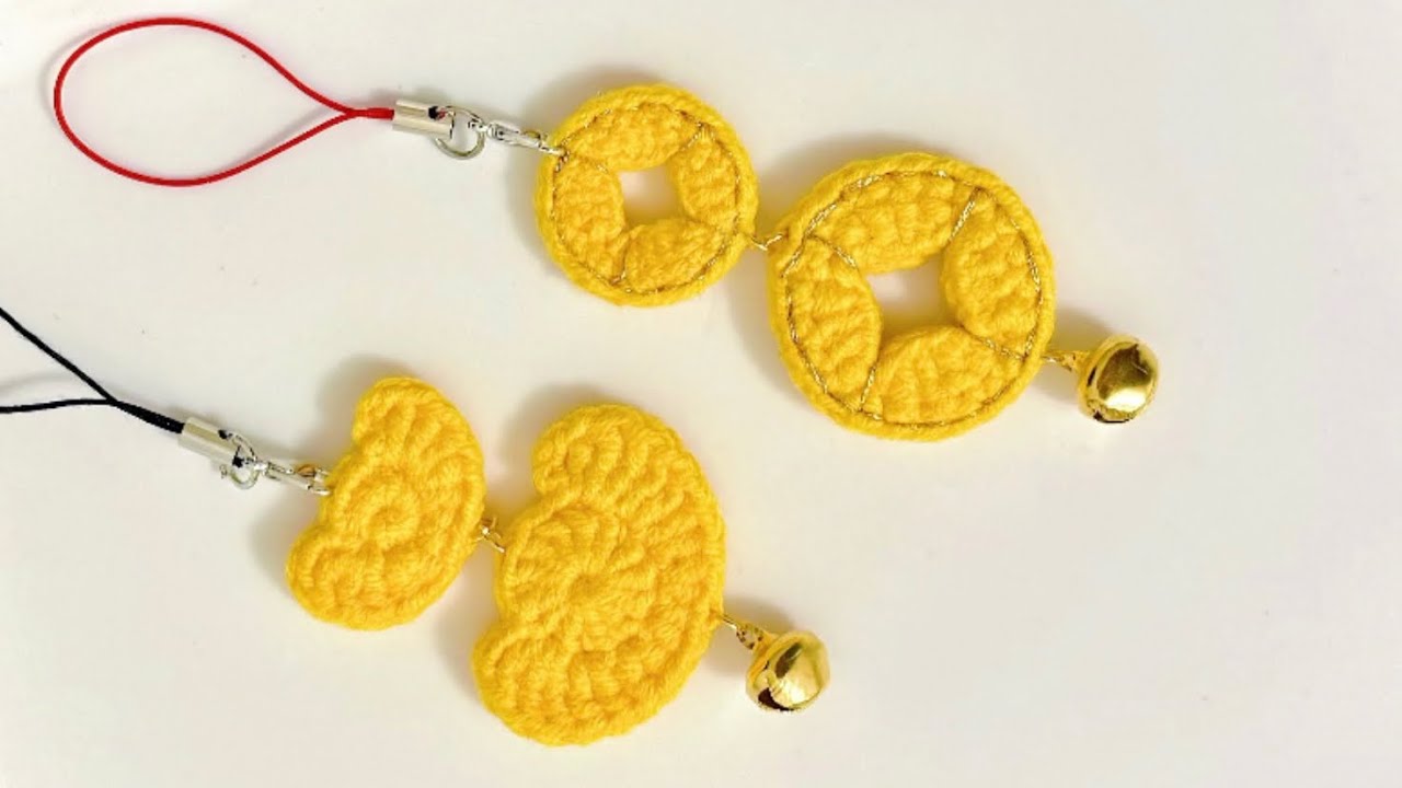 Móc Đồng Xu &  Móc Thỏi Vàng #crochet #knitting #banoiemily 