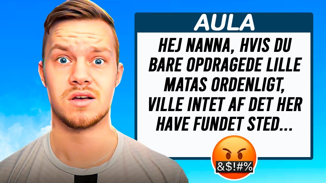 JEG FÅR SERIØST ONDT AF BØRNENE MED FORÆLDRE PÅ AULA…