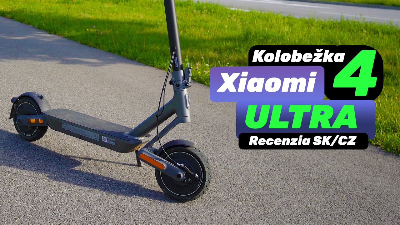 Recenzia kolobežky Xiaomi Electric Scooter 4 Ultra: Nový level pohodlia nielen na ceste 🛴