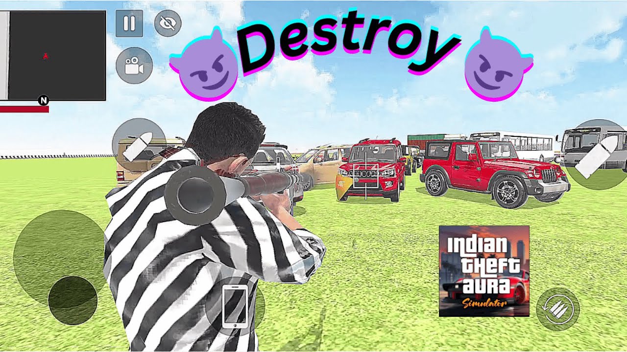 🚨 Police Can't Stop Me! Total Mayhem in Indian Theft Auto Simulator!
