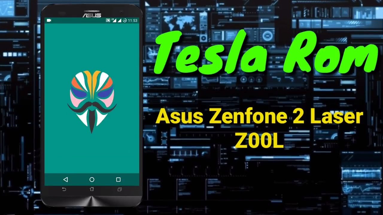 TESLA Rom for the Asus ZenFone 2 Laser Z00L Review UNOFFICIAL