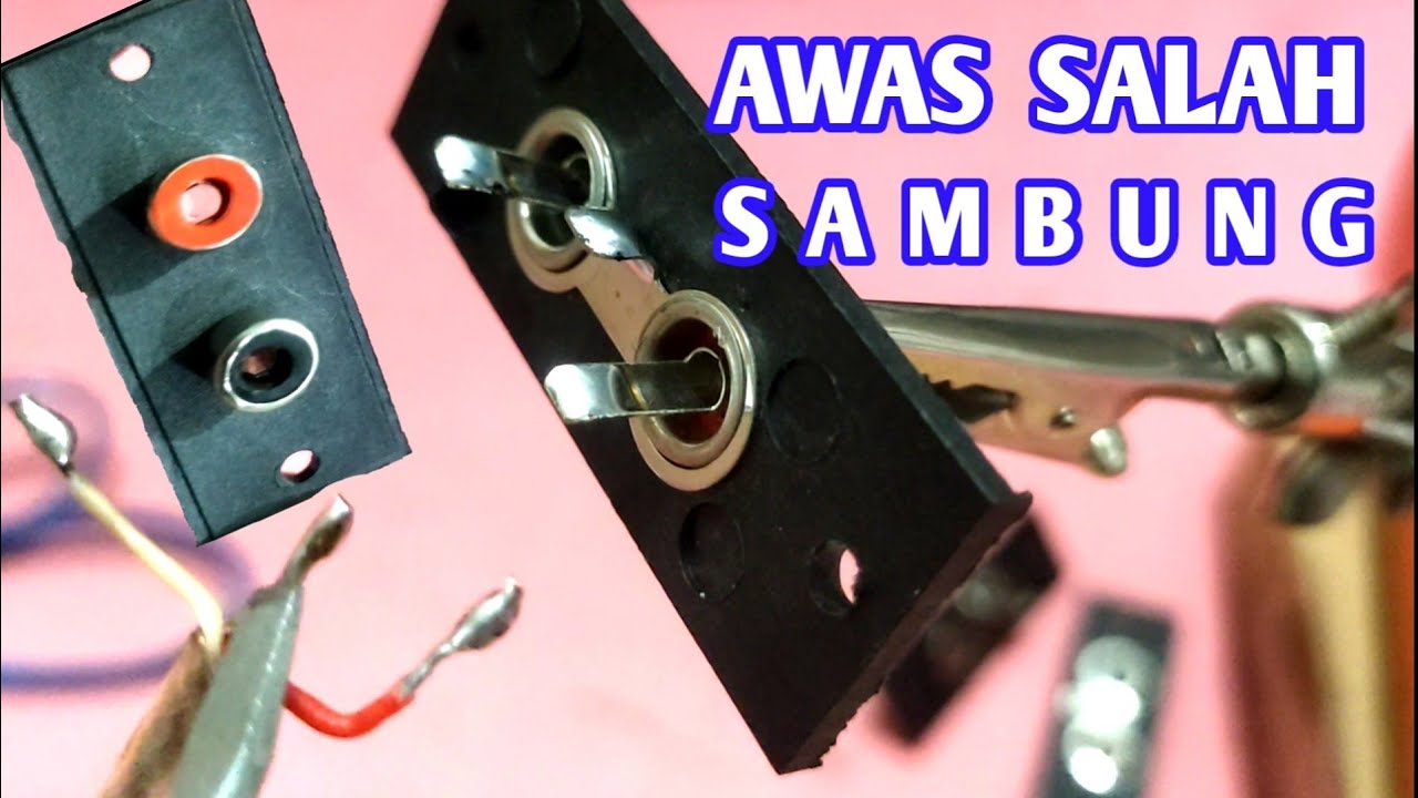 Cara Pasang Soket RCA Dua Pin Ke Imput Tune Control Dengan Mudah