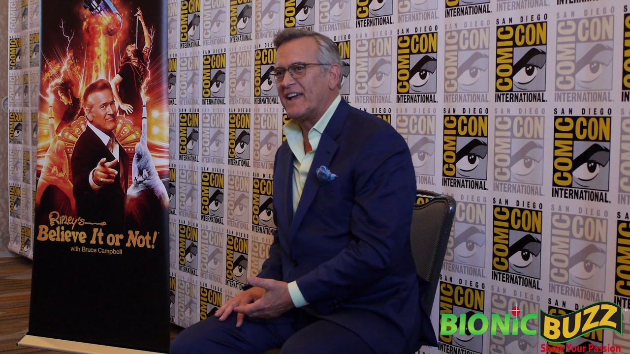 Bruce Campbell Group Interview at SDCC 2019