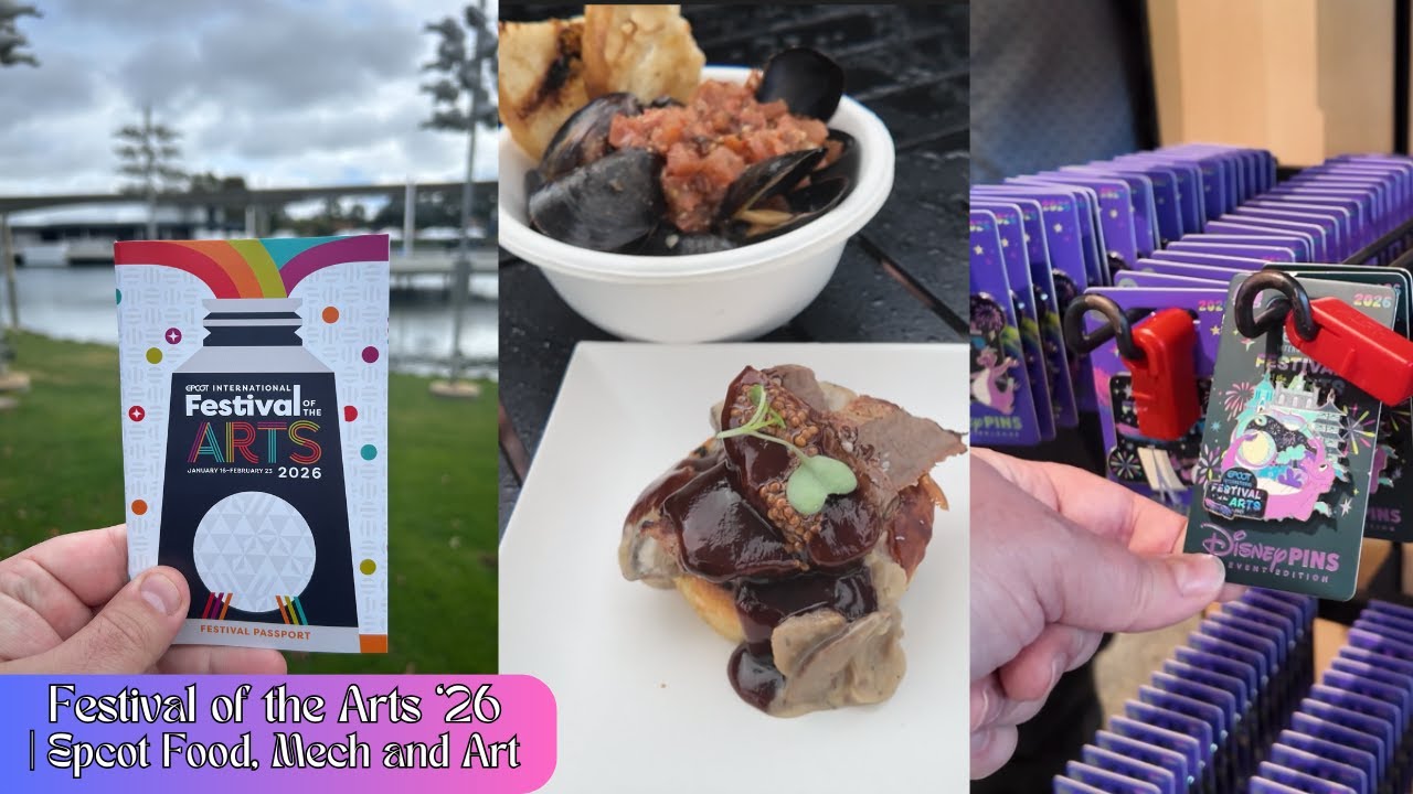 Epcot Festival of the Arts 2026 | Food, Artist Booths and Merch, Oh My!