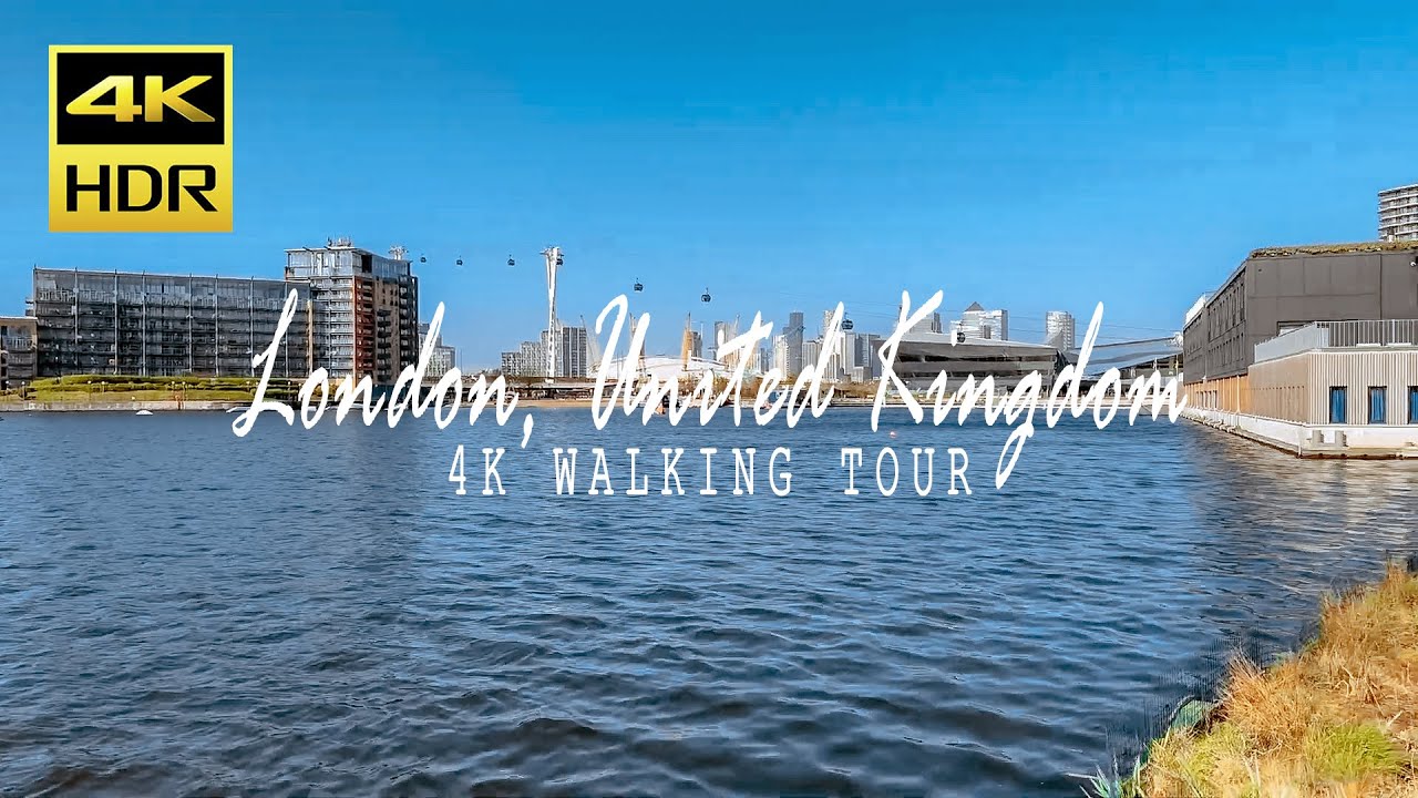 ExCeL London to Leamouth Peninsula Walk | 4K HDR East London Tour 🇬🇧