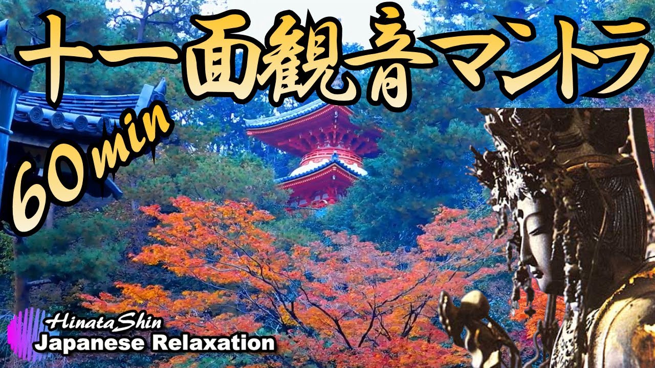 【真言！十一面観音】流すだけで効果絶大なマントラ！今熊野観音寺(京都)2019年紅葉版