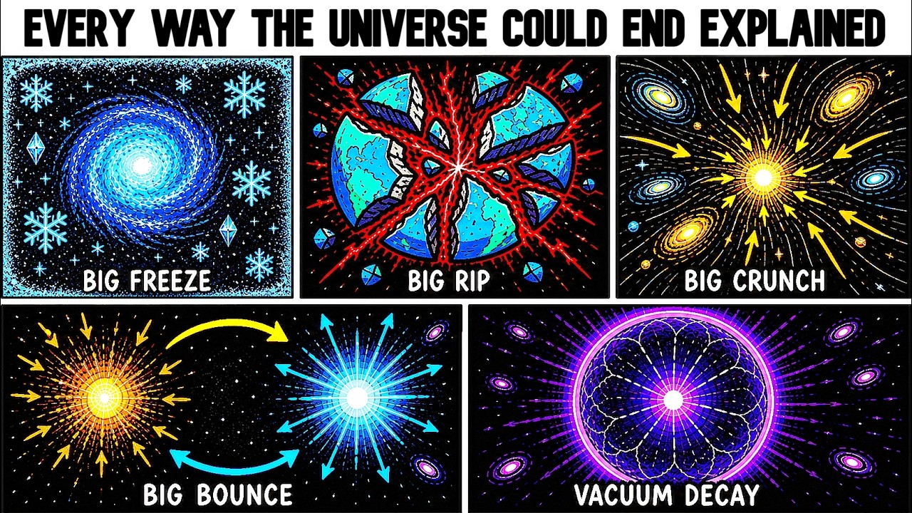 Every Way The Universe Could End Explained in 9 Minutes