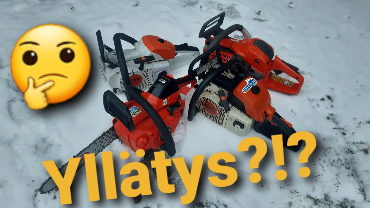 TESTATAAN SAHOJA! Echo 362-wes,Stihl 201cm,Husqvarna 540mk3,Stihl 200
