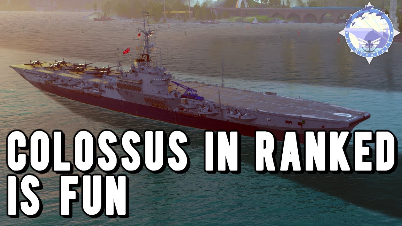 #WoWS Colossus CV Sniping Might Be Too Strong