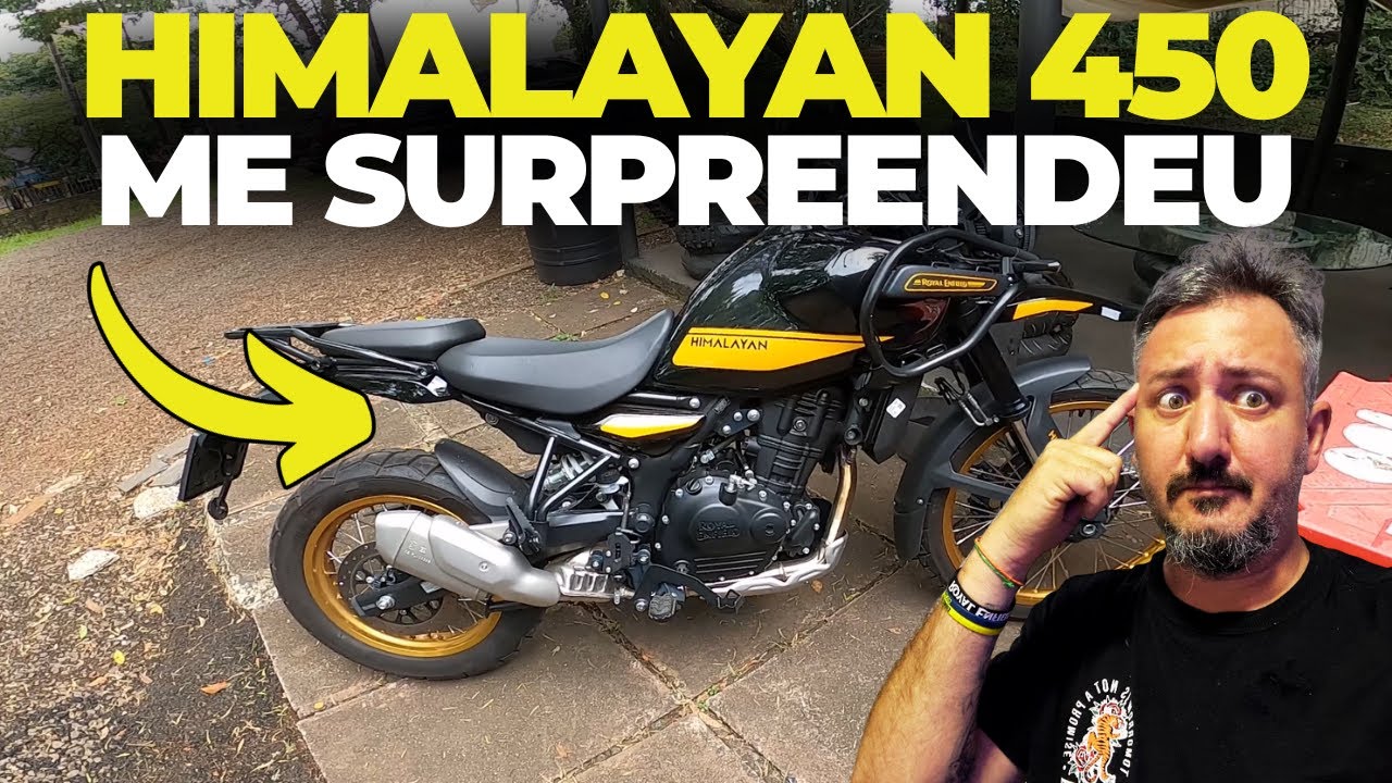 Achava que CONHECIA a HIMALAYAN 450 — Até ANDAR na CIDADE