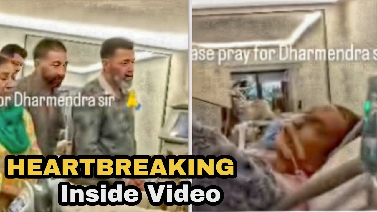 Dharmendra Ji’s Family in Tears Amid His Critical Condition - Inside Video