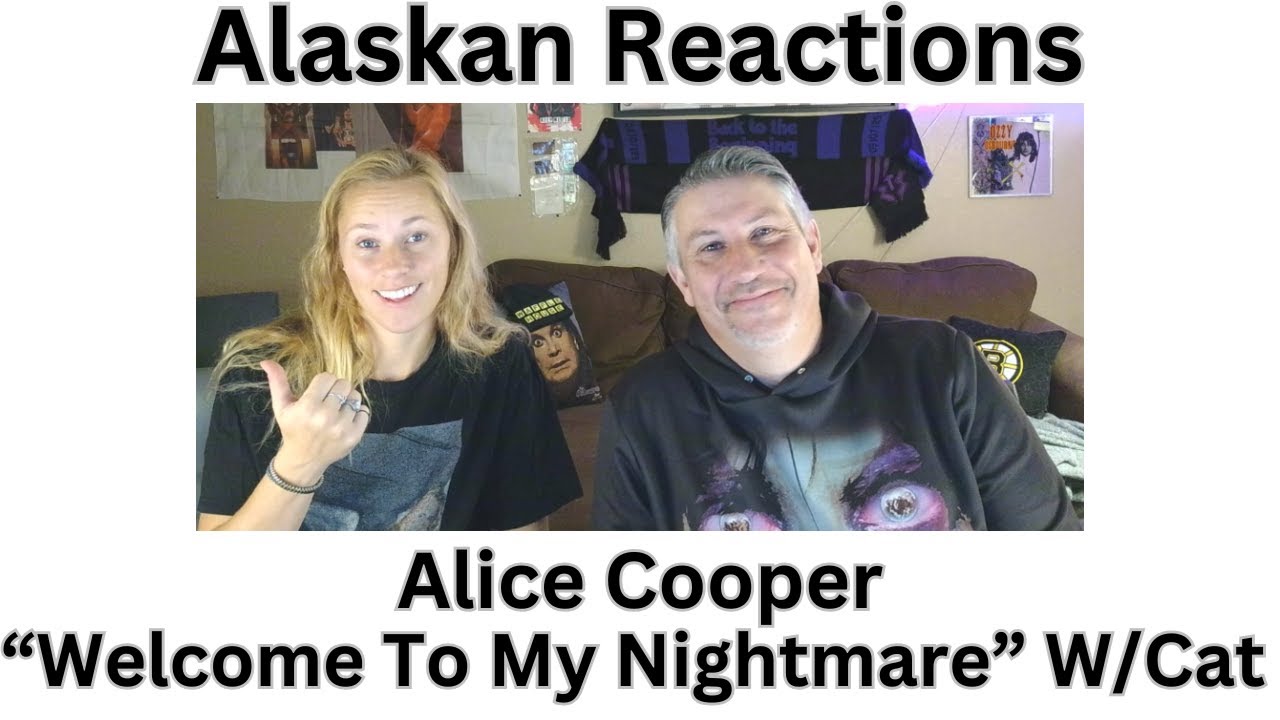 Alaskan Reactions Cat's 1st Time Reaction-Alice Cooper 