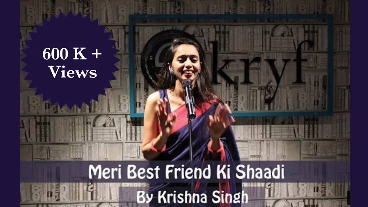 Meri Best Friend Ki Shaadi | Krishna Singh | Story Telling | Skryf Showcase