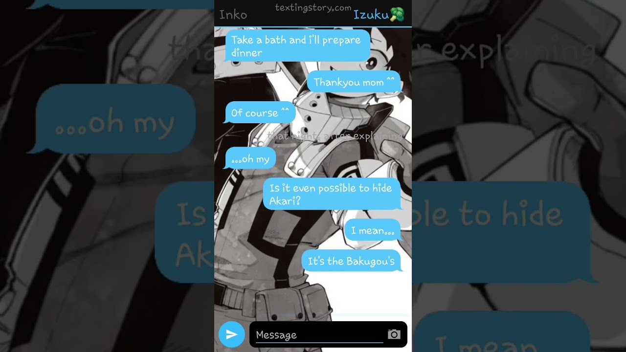 My worker ||BakuDeku|| BNHA/MHA Texting Stories 